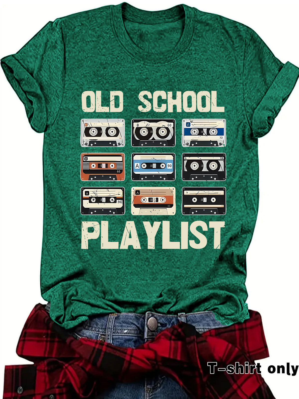 Magnetic tape loose short sleeved