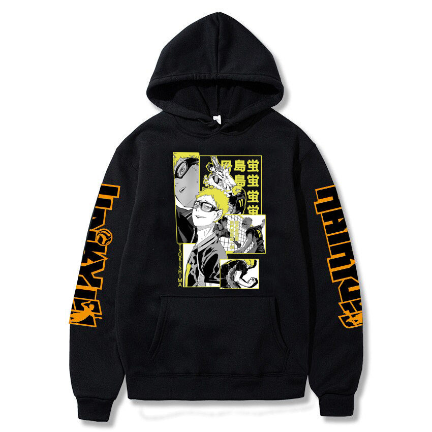 Haikyuu Volleyball Boy Loose Hooded Sweatshirt