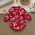 Baby Romper Cotton A-Class Bow Knit Pattern Fashion Cute Infant Clothes 1-3 Years
