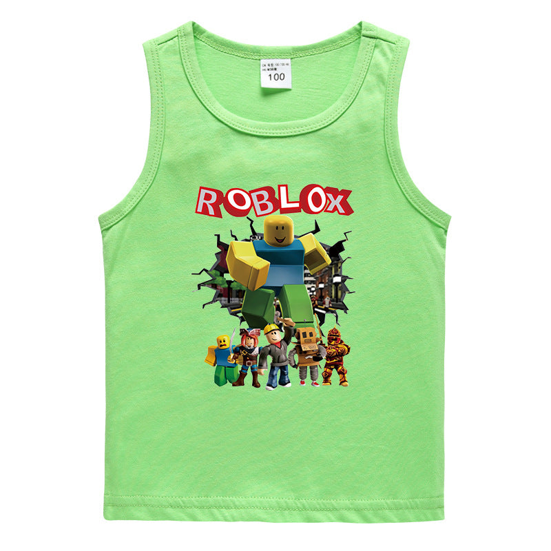 Sports boy sleeveless sweatshirt