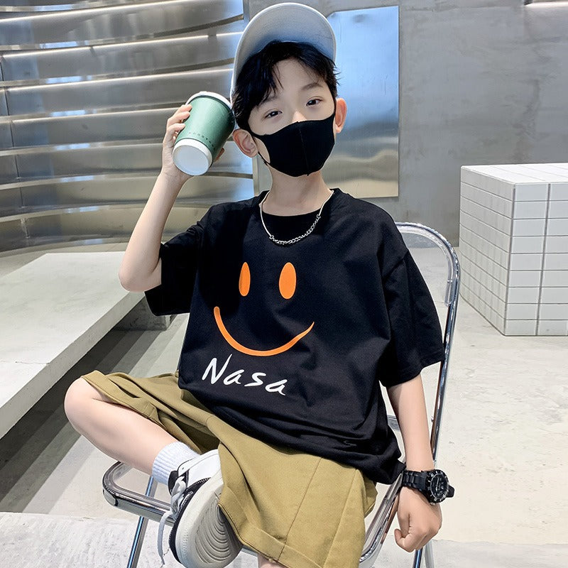 Boy Short Sleeve T-Shirt, Big Kids