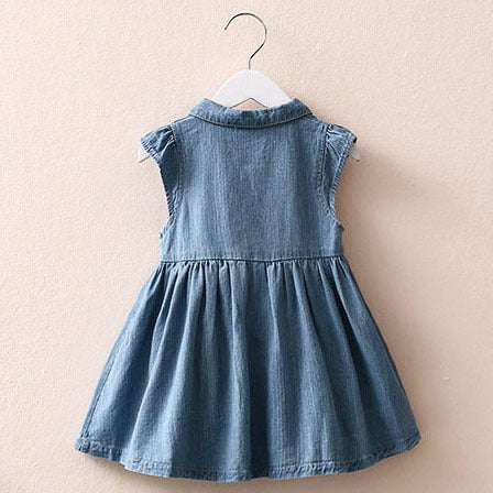 Collar vest dress princess dress