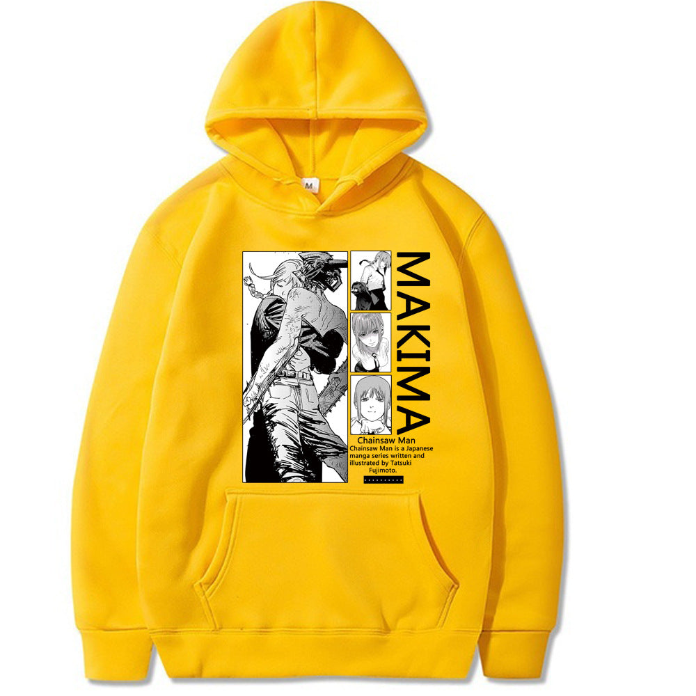 Chainsaw Man Printed Hoodie Sweatshirt