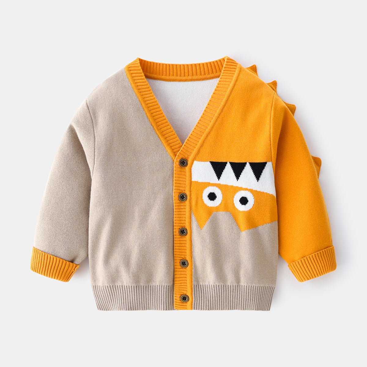 Boy Knit Cardigan Sweater Coat Children's Clothing Baby Toddler Boy Wholesale