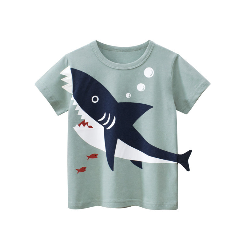 Children's Wear Boy Short Sleeve T-Shirt