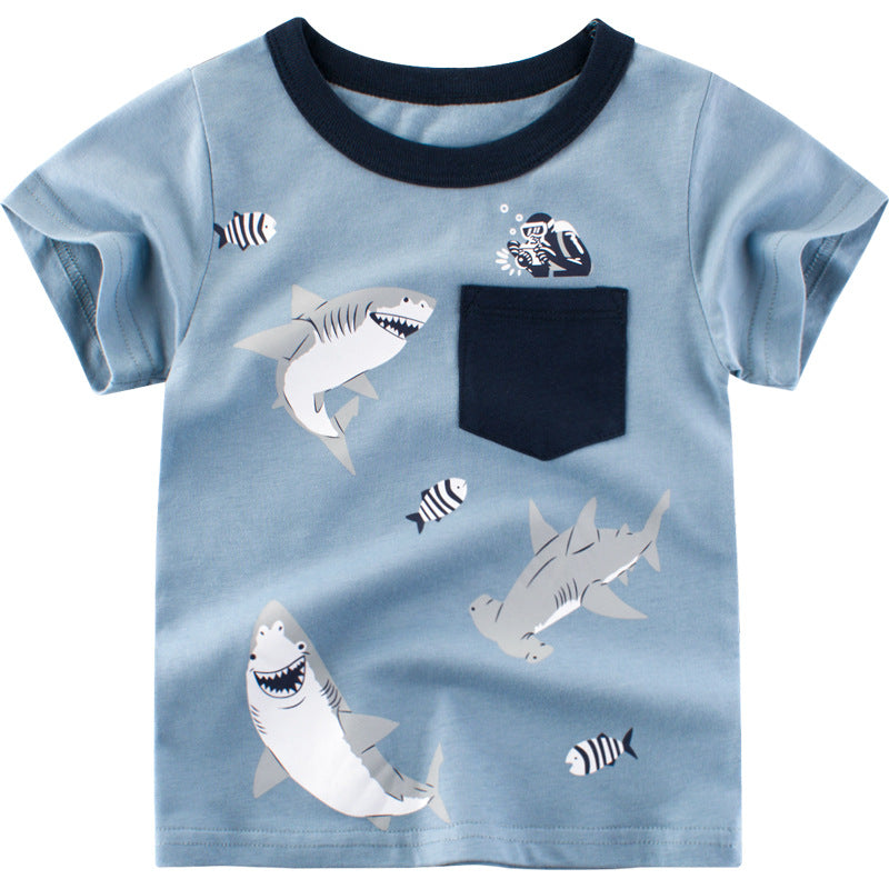 Children's Clothing Short Sleeve T-Shirt Boy