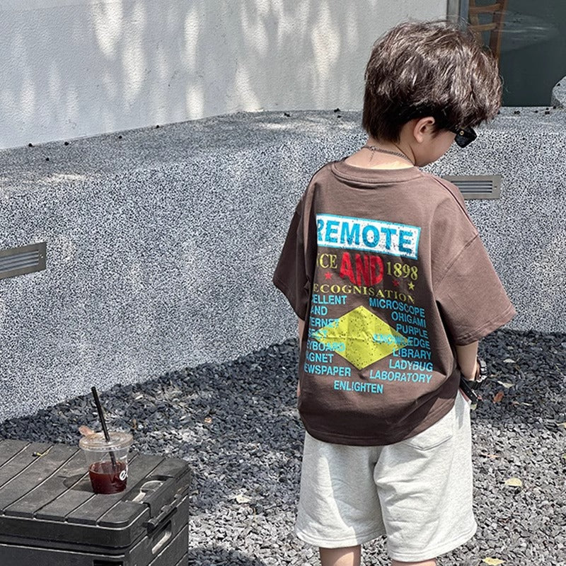 Children's Clothing Boy Short Sleeve T-Shirt