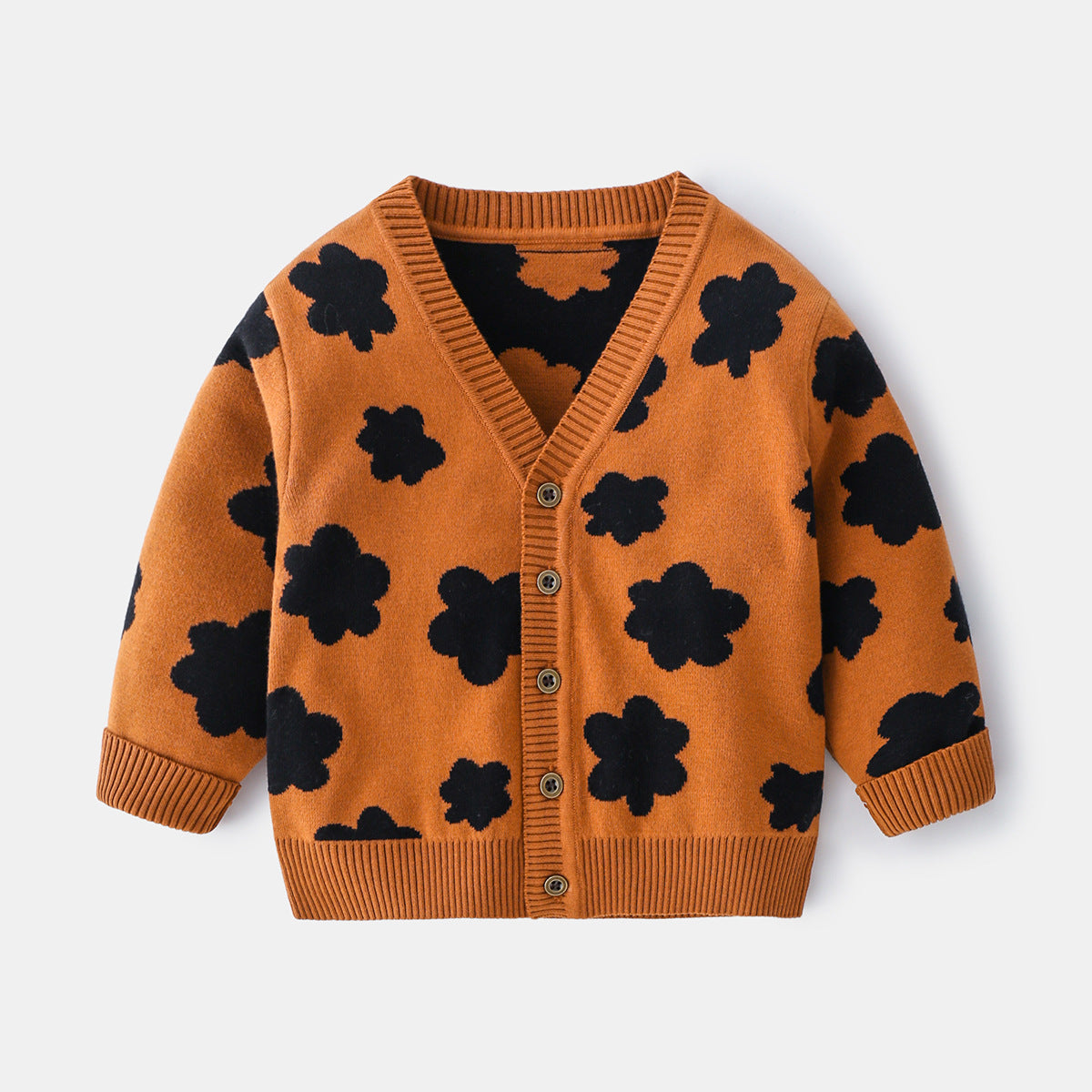 Boy Knit Cardigan Sweater Coat Children's Clothing Baby Toddler Boy Wholesale