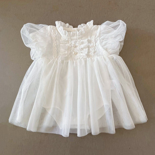 Baby Lace Gauze Dress Birthday Princess Dress