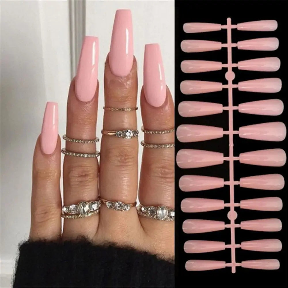 Butterfly Blossom Square Press-On Nails