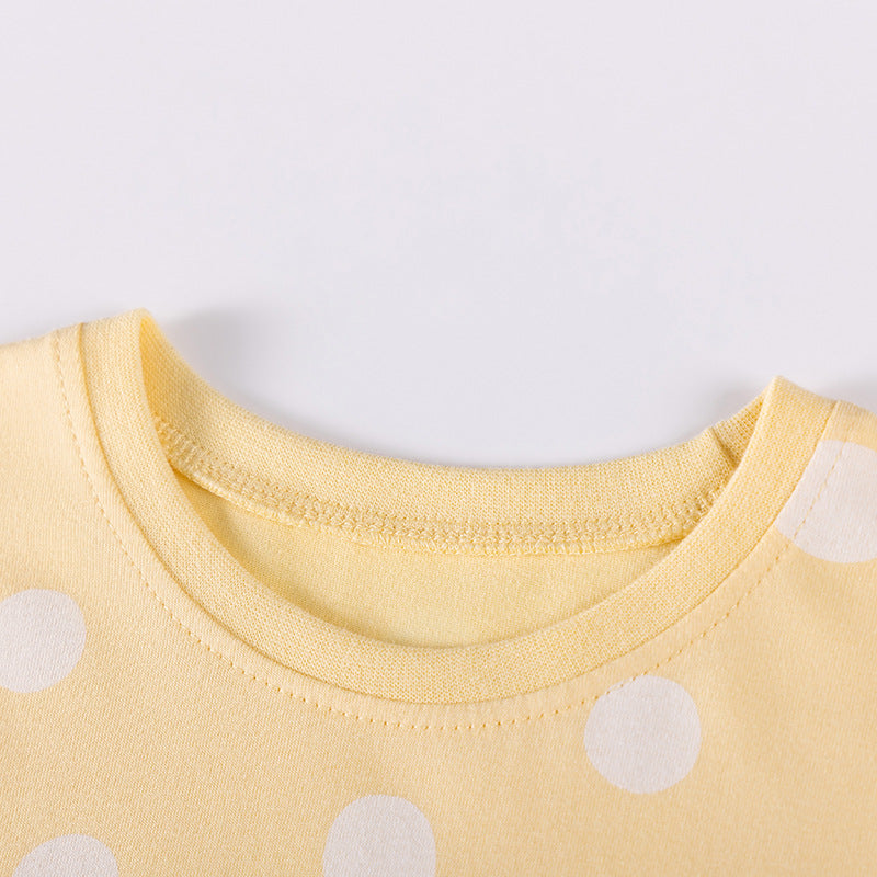 Children's Dress Cartoon Autumn Girls' Dress Cotton Kids Dress