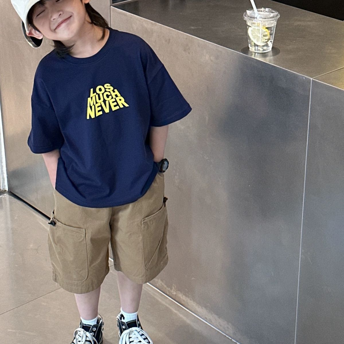 Kids Boy Short Sleeve Cotton T-Shirt