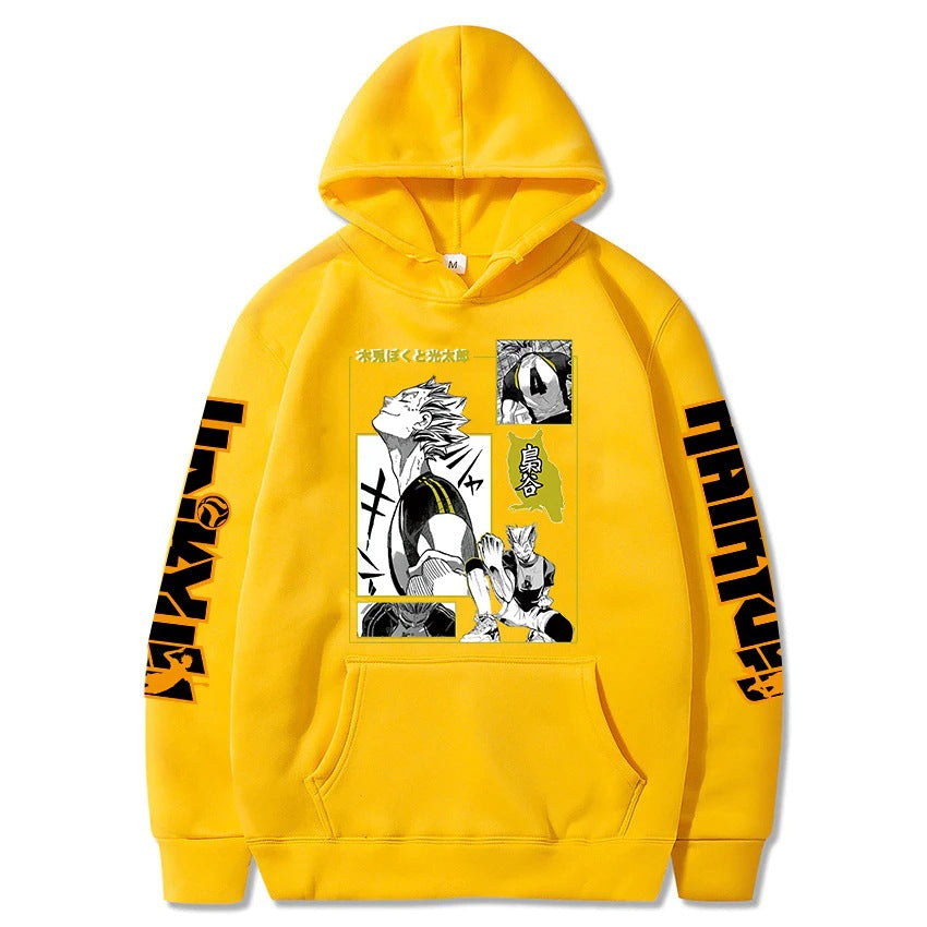 Haikyuu Volleyball Boy Hooded Sweatshirt