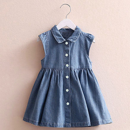 Collar vest dress princess dress