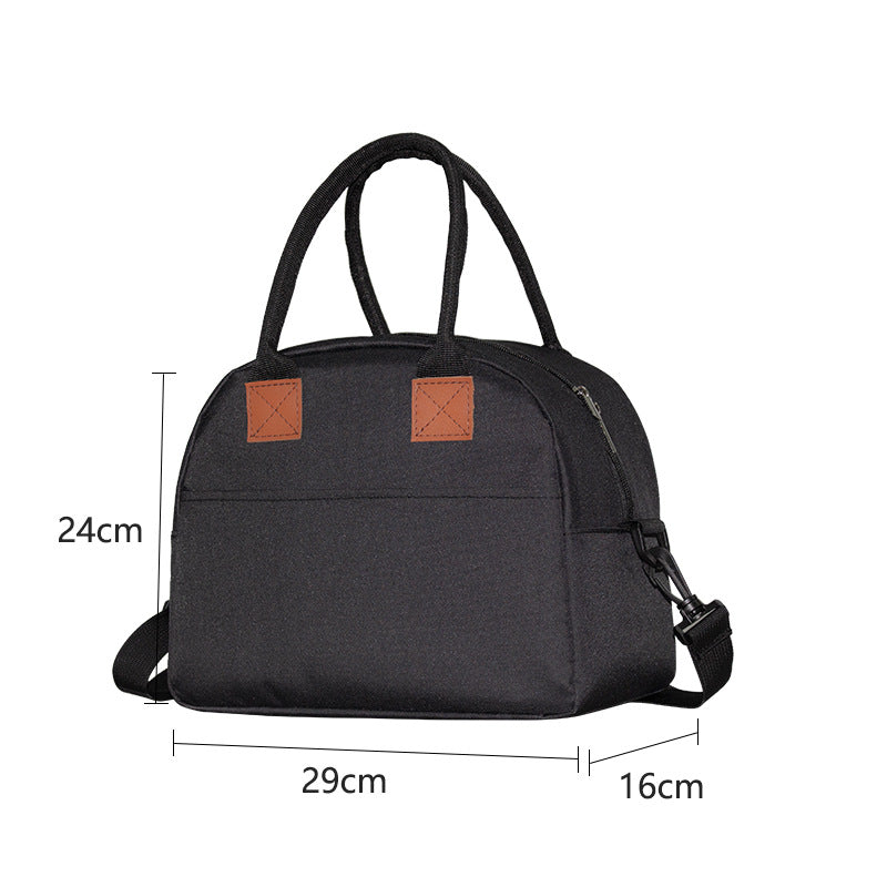 New Thermal Insulation Bag Large Oxford Cloth Bento Bag Outdoor Womens Portable Thermal Insulation Bag