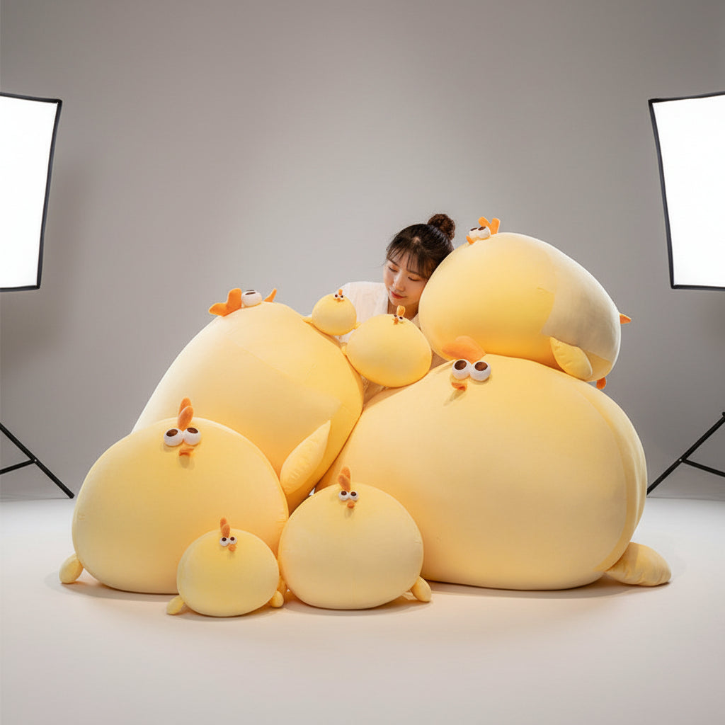 Cute Chicken Plush Doll for Kids-0
