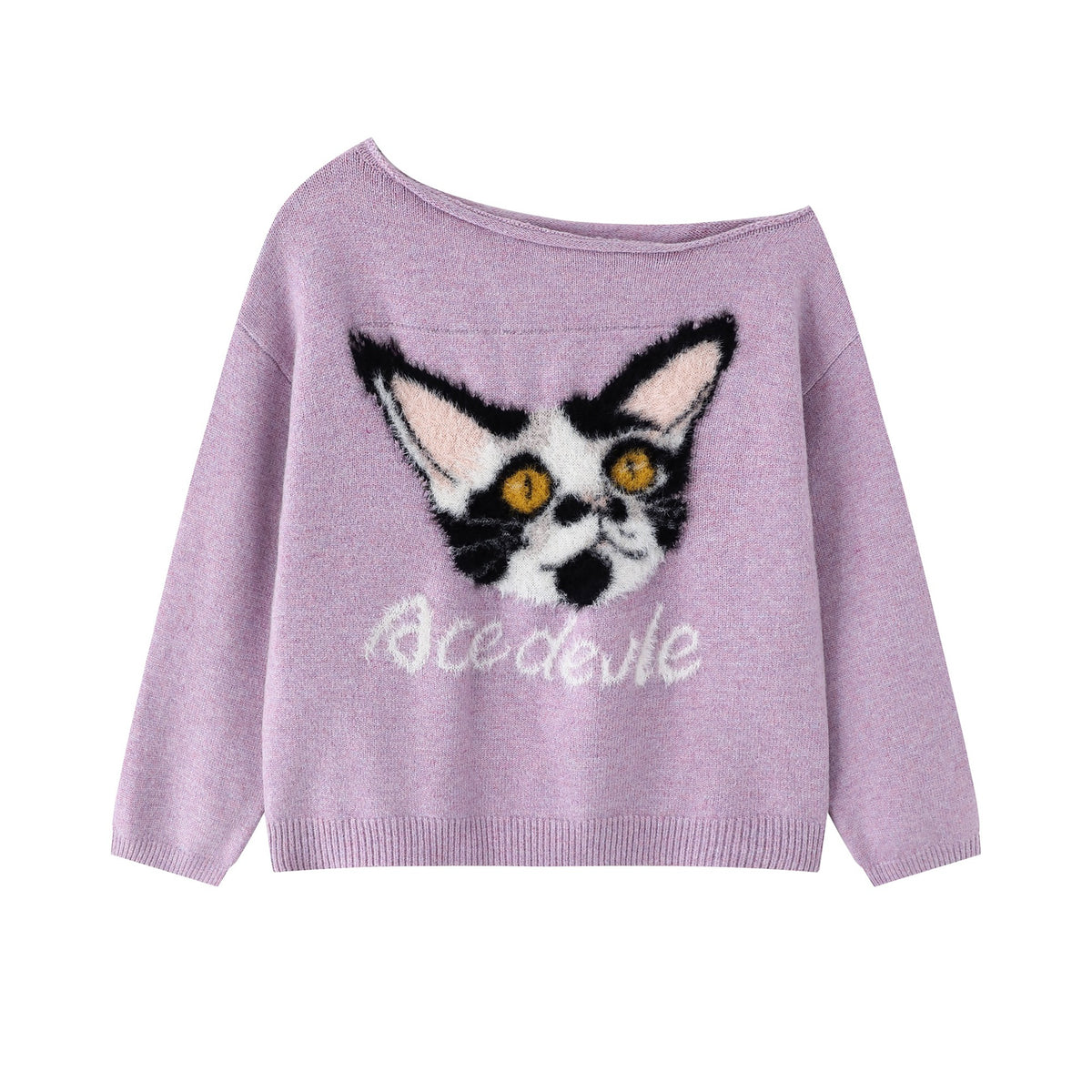 Old German Cat Letter Sweater