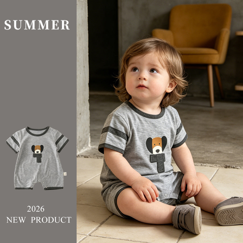 Lightweight Onesie Short Sleeve Baby Boy