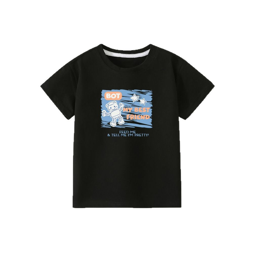 Cute Boy Short Sleeve T-Shirt