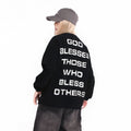 Cross hoodie man