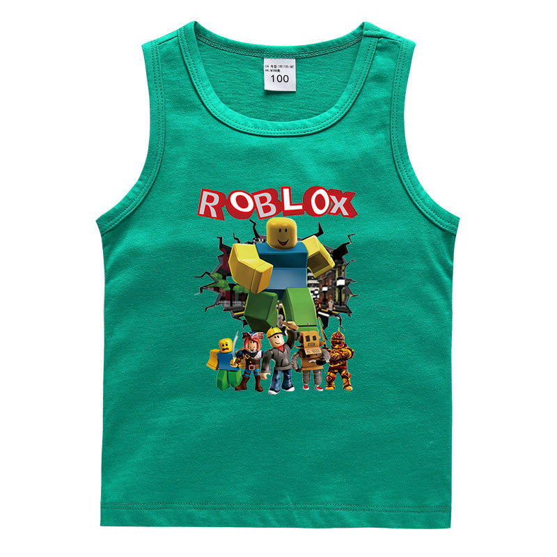 Sports boy sleeveless sweatshirt