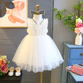 Charming Sleeveless Dress for GirlsPrincess Dress, Baby Puffy Dress
