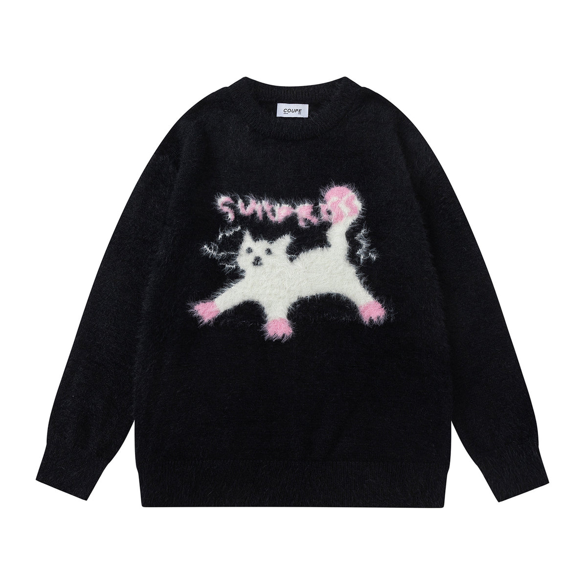 Cute Pet Cat Pattern Sweater