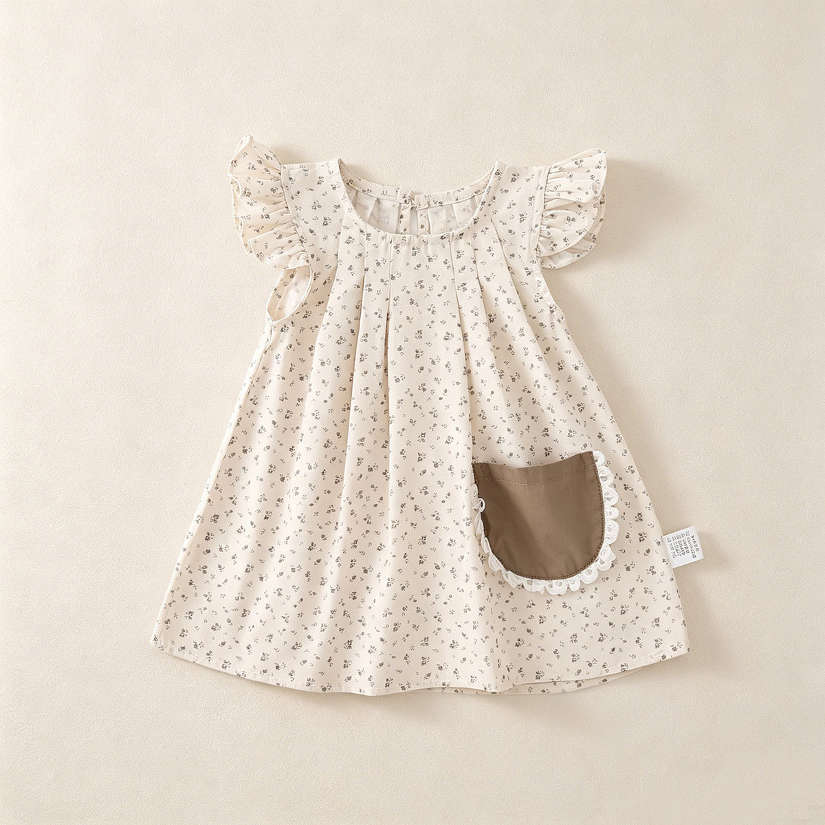 Floral Dress for Girls Sleeveless Dress Stylish Princess Dress for Kids