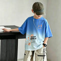 Children's Boy Short Sleeve T-Shirt Top