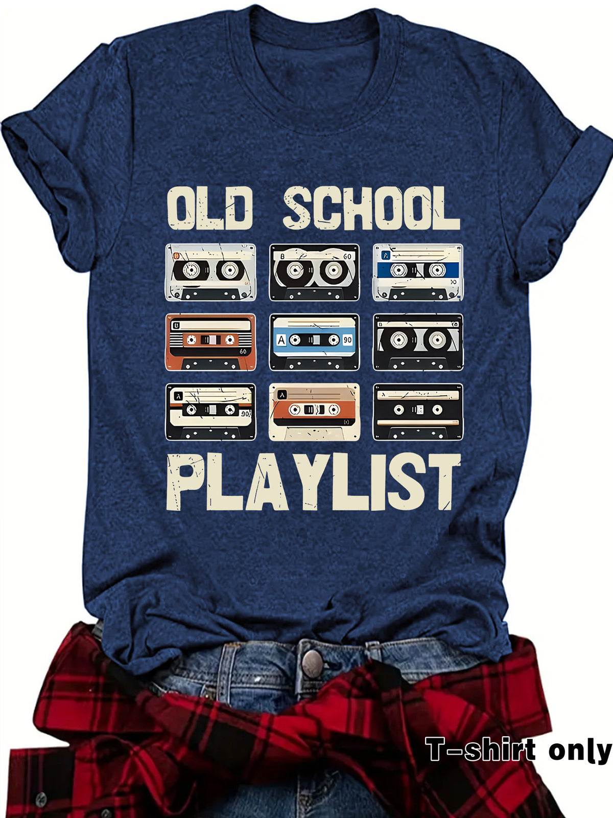 Magnetic tape loose short sleeved