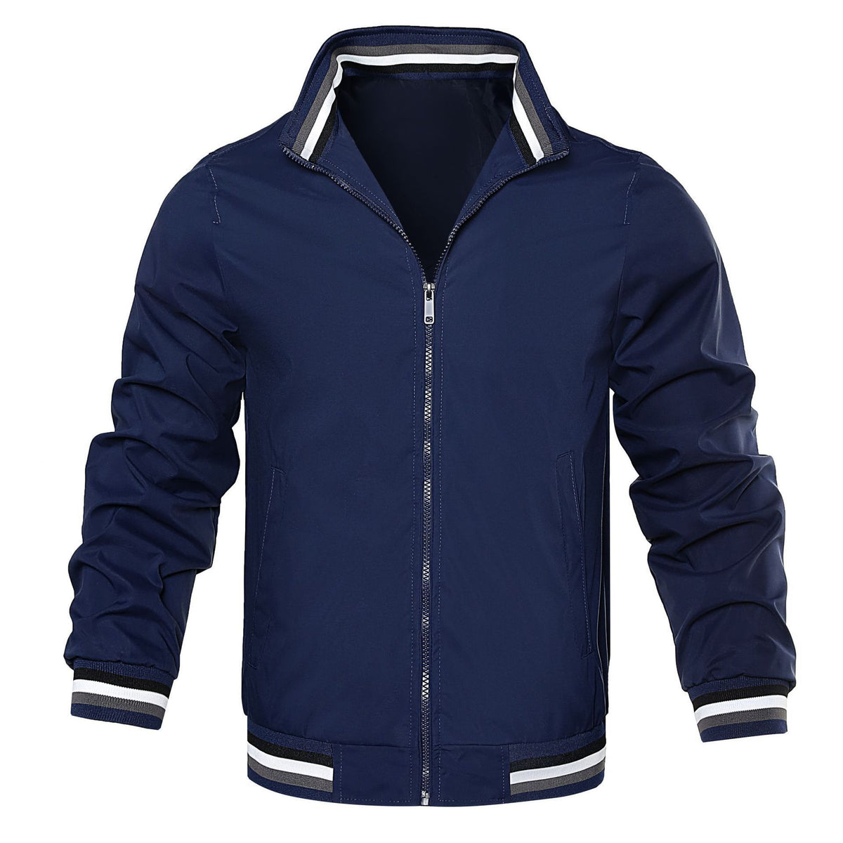 Men’s Casual Zip-Up Flight Jacket