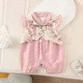 Girls' Dress Stylish Children's Sleeveless Dress Baby Hanfu Tank Dress