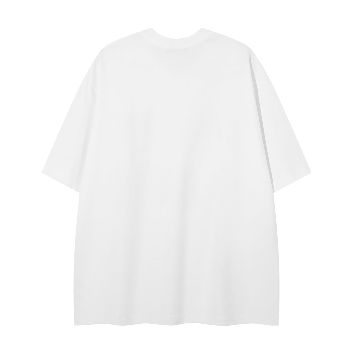 Skateboarding boy printed short sleeved shirt