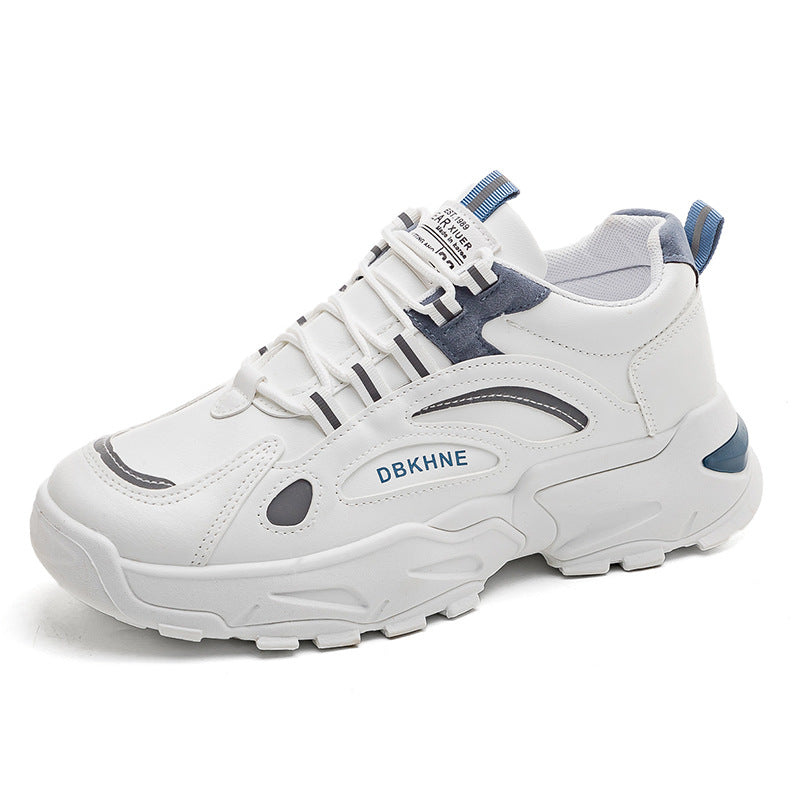 Casual Sports Dad Trendy Shoes Trendy Men's Shoes Versatile Board Shoes with Velvet Warm Cotton Shoes