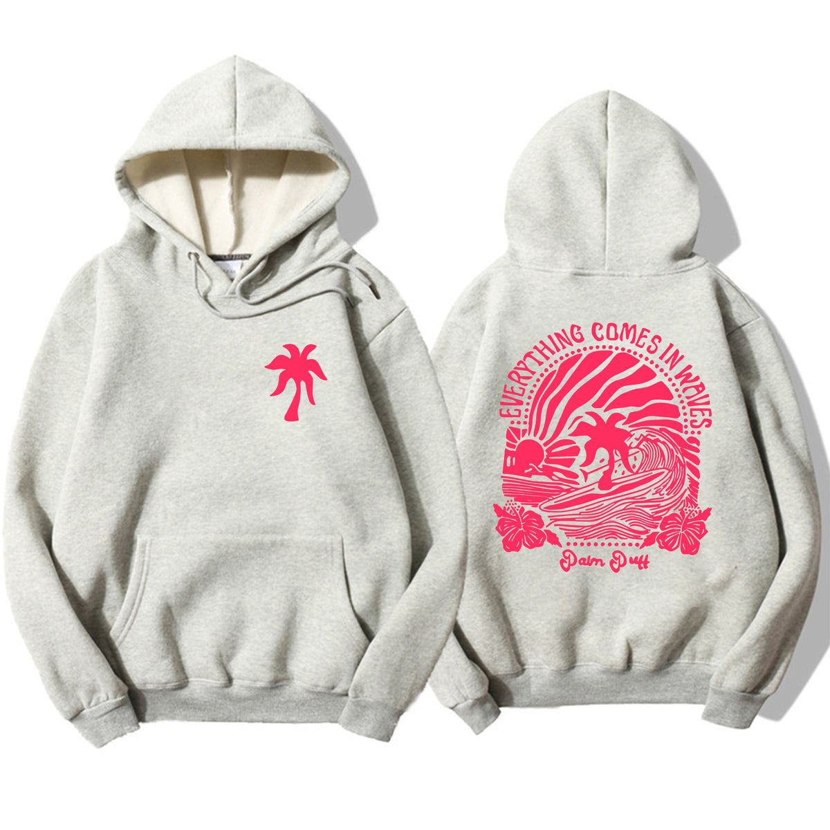 Womens Sweatshirt Graphic Hoodies Letter Print Casual Sweatshirt