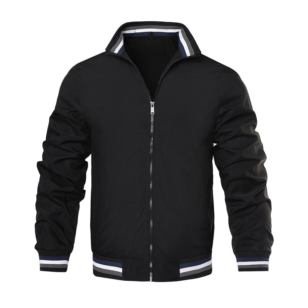 Men’s Casual Zip-Up Flight Jacket