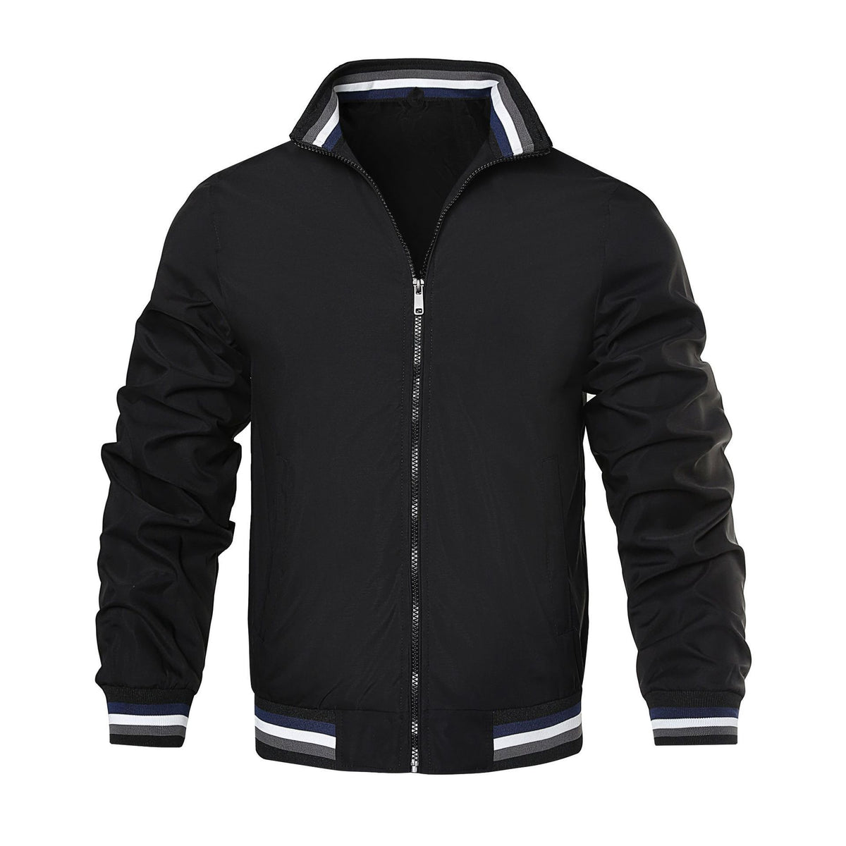 Men’s Casual Zip-Up Flight Jacket