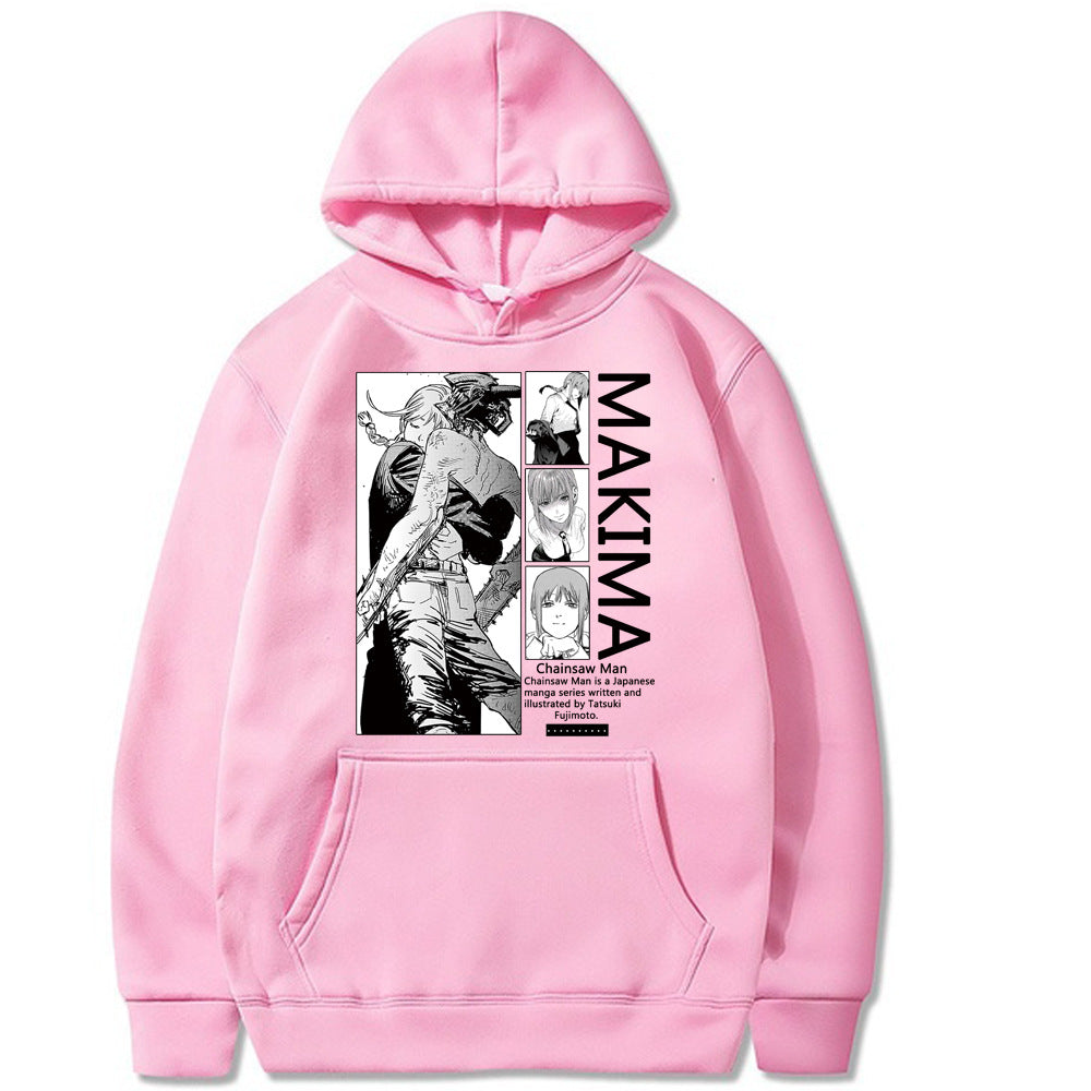 Chainsaw Man Printed Hoodie Sweatshirt