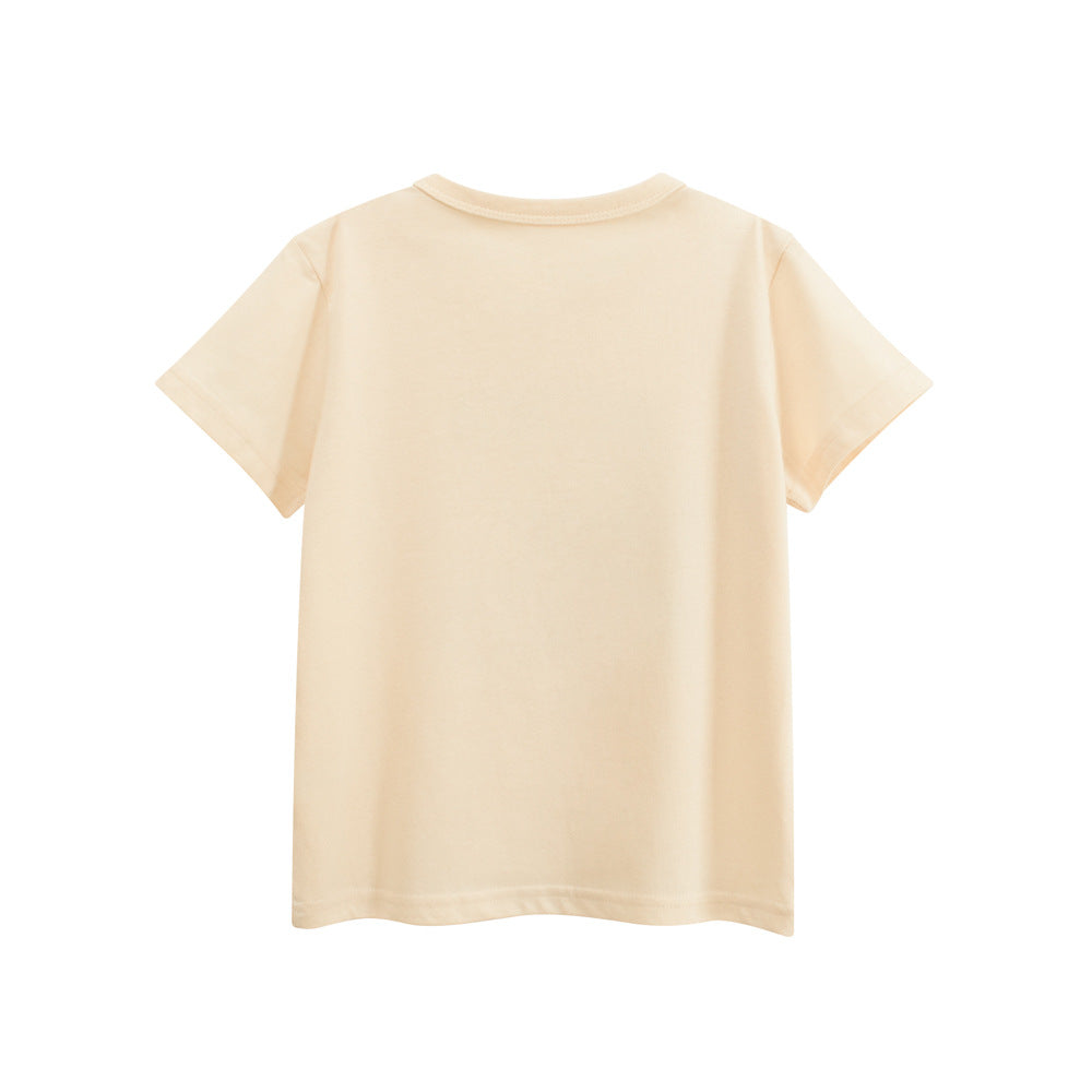 Kids' Style Boy Short Sleeve T-Shirt