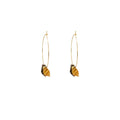 Triple Mini Shell Gold Hoop Earrings | by Ifemi Jewels