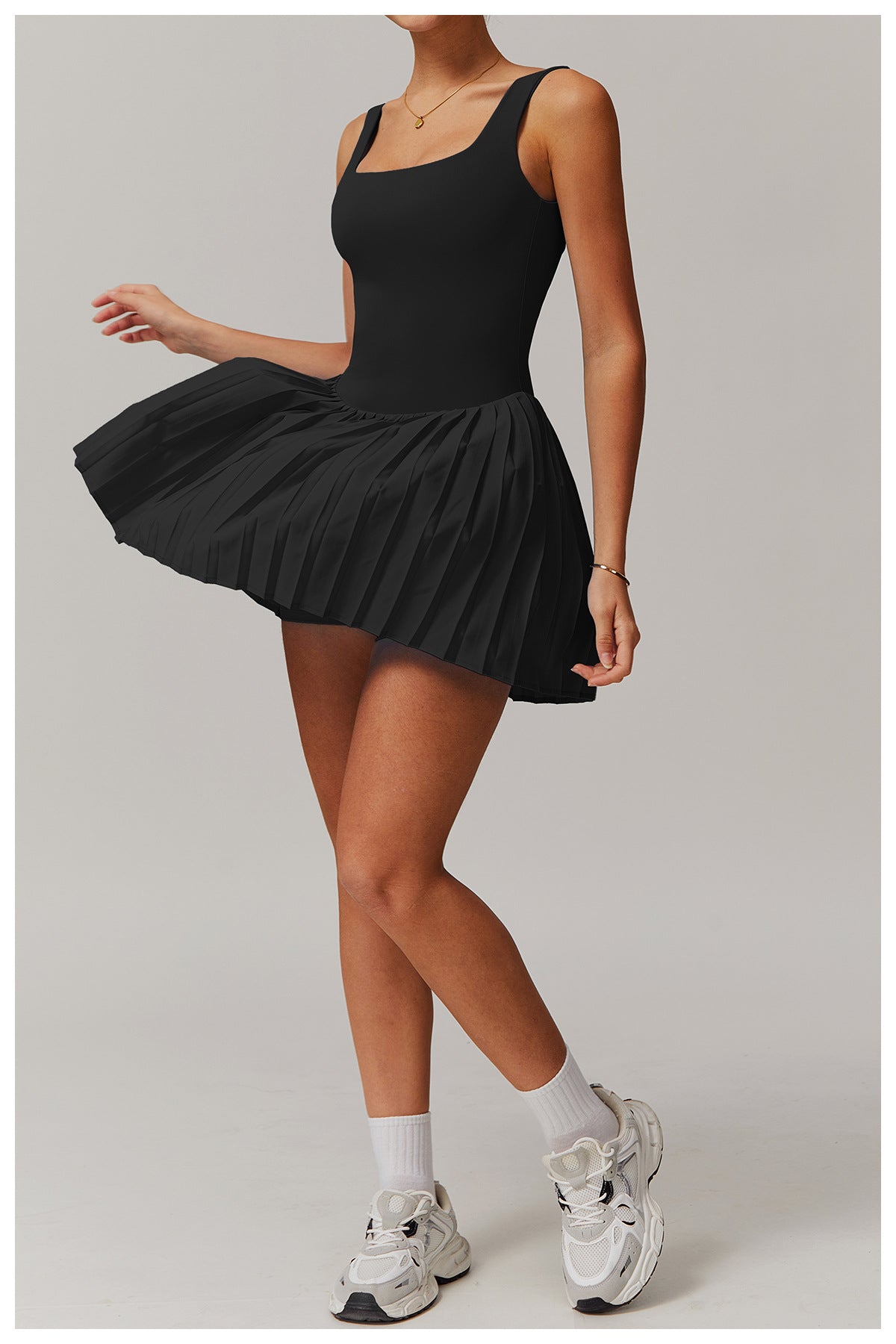 Pleated Tennis Dress