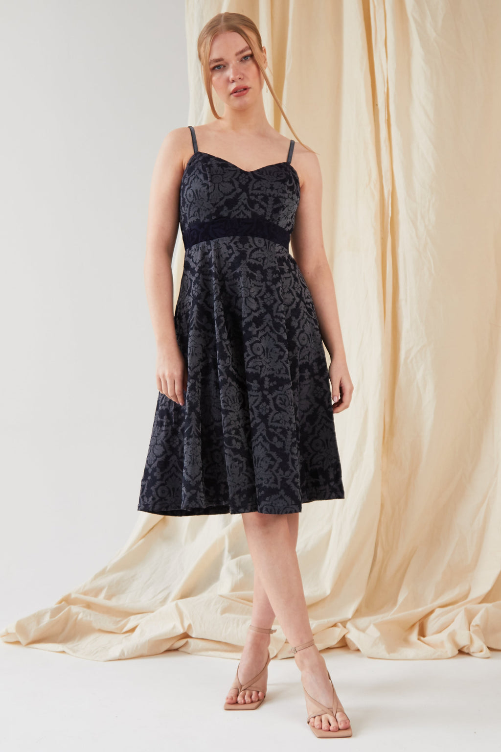 Jacquard Skater Dress