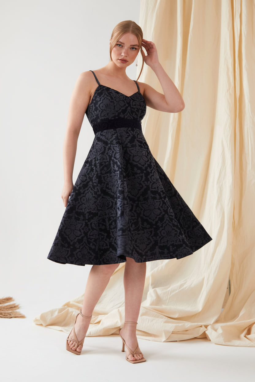 Jacquard Skater Dress