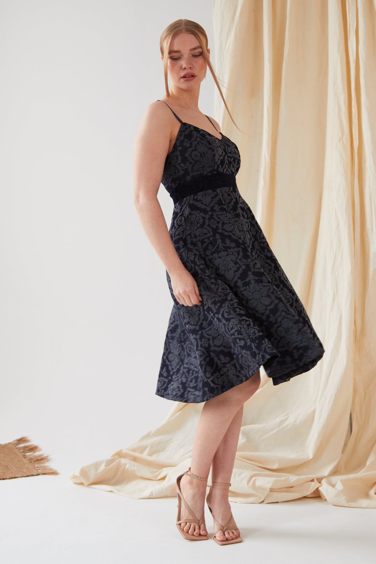 Jacquard Skater Dress