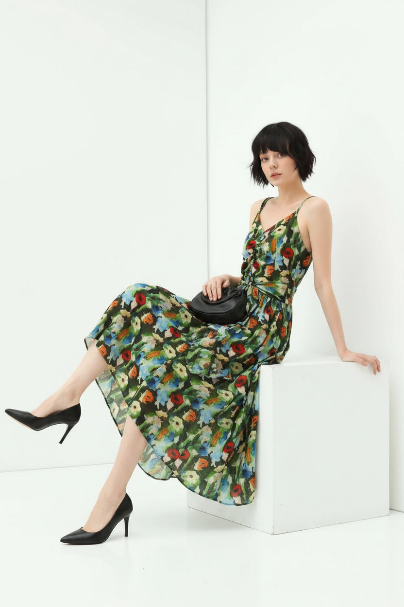 Floral Camisole Dress