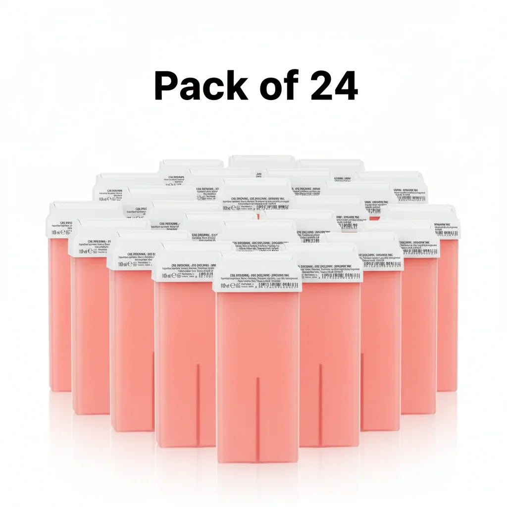 Pink Titanium- Roll-on System 100ml Soft Wax Cartridges-Xanitalia-4