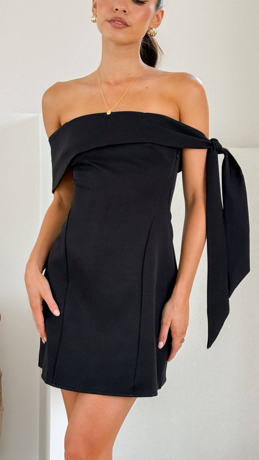 Mini Black Dress