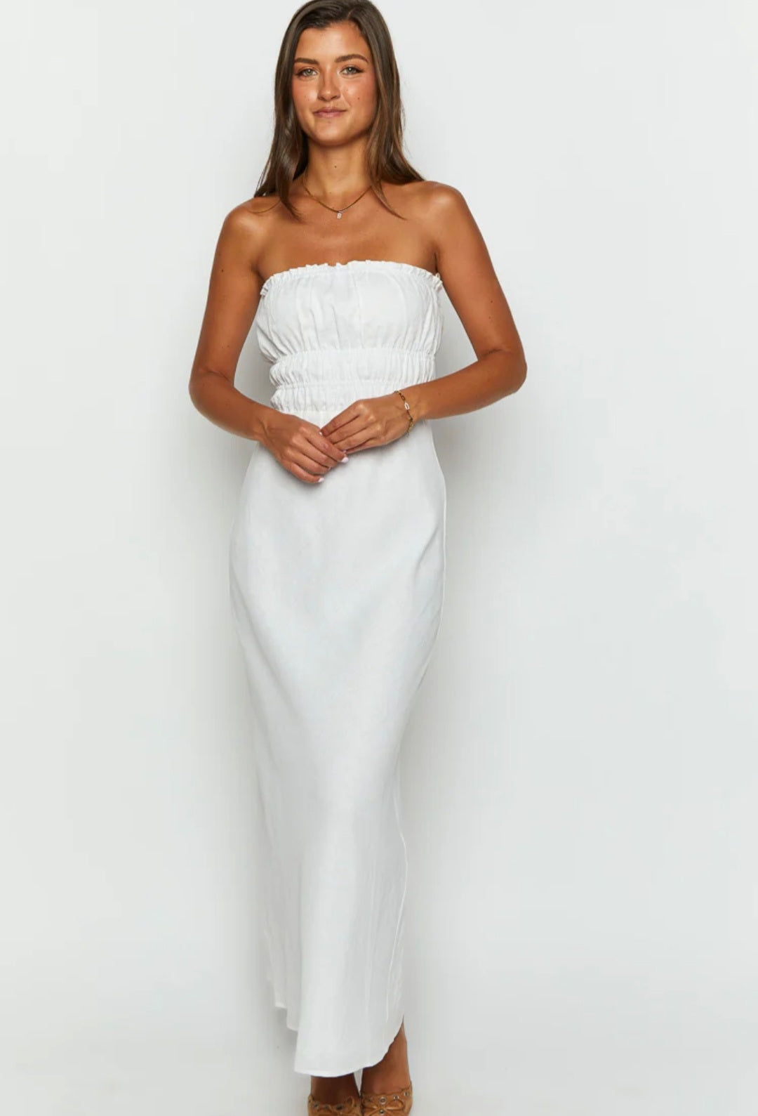 White Cotton Dress