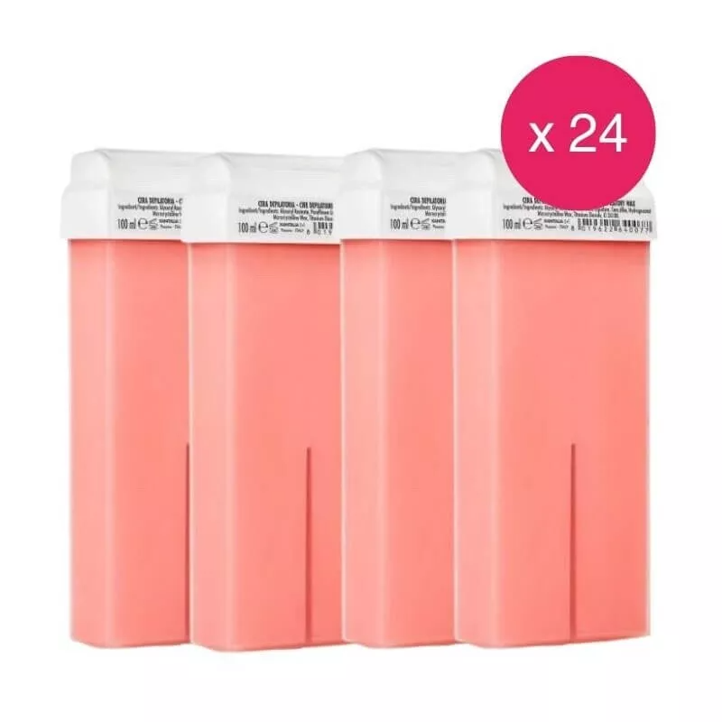Pink Titanium- Roll-on System 100ml Soft Wax Cartridges-Xanitalia-1