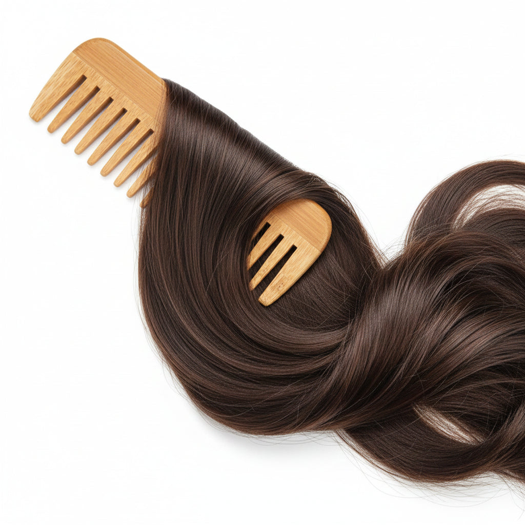Wide Tooth Bamboo Comb
